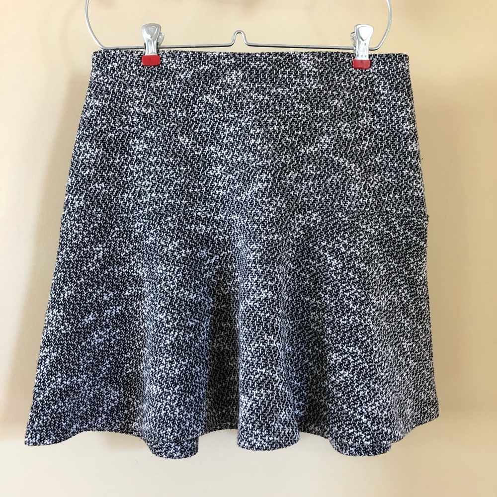 LOFT A Line gray skirt